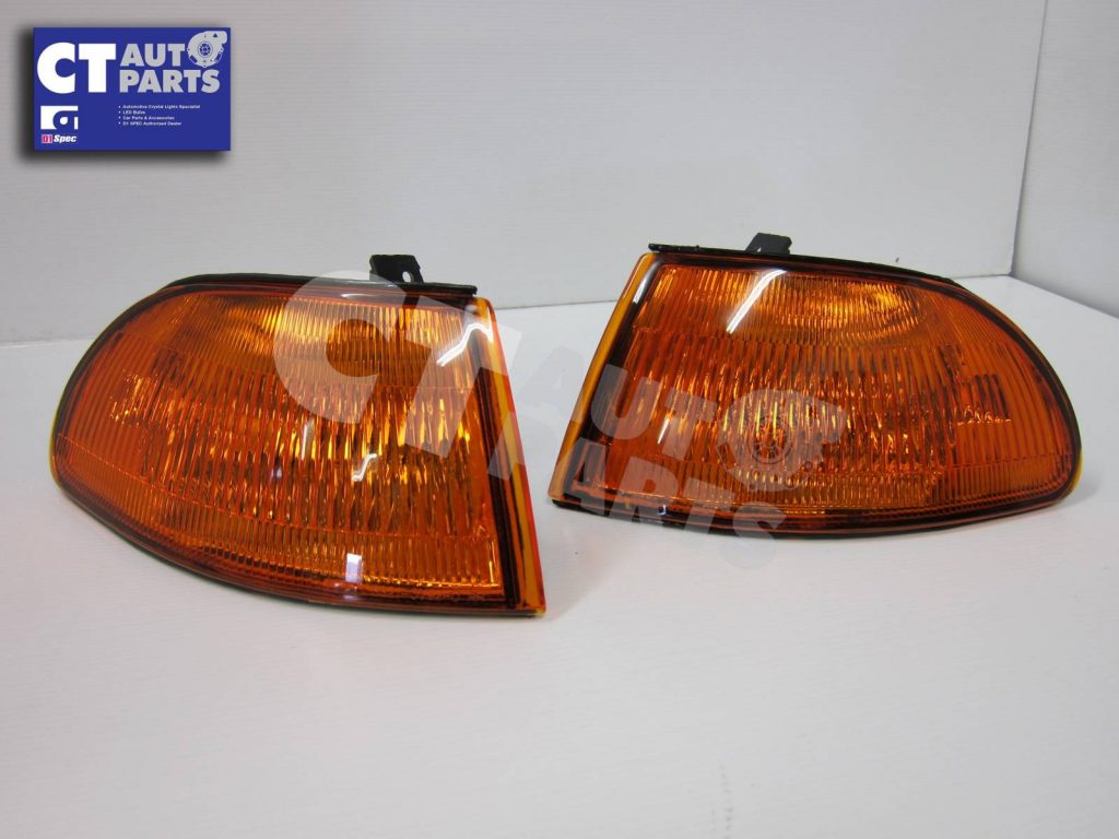 JDM Amber Corner Indicator Light for 91-95 Honda Civic EG 4D Sedan-0