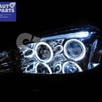 Clear LED Angel-Eyes Projector Head Lights for HONDA INTEGRA DC5 01-03 JDM TYPE R-42