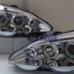 Clear LED Angel-Eyes Projector Head Lights for HONDA INTEGRA DC5 01-03 JDM TYPE R-2913