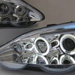 Clear LED Angel-Eyes Projector Head Lights for HONDA INTEGRA DC5 01-03 JDM TYPE R-2914