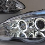 Clear LED Angel-Eyes Projector Head Lights for HONDA INTEGRA DC5 01-03 JDM TYPE R-2916