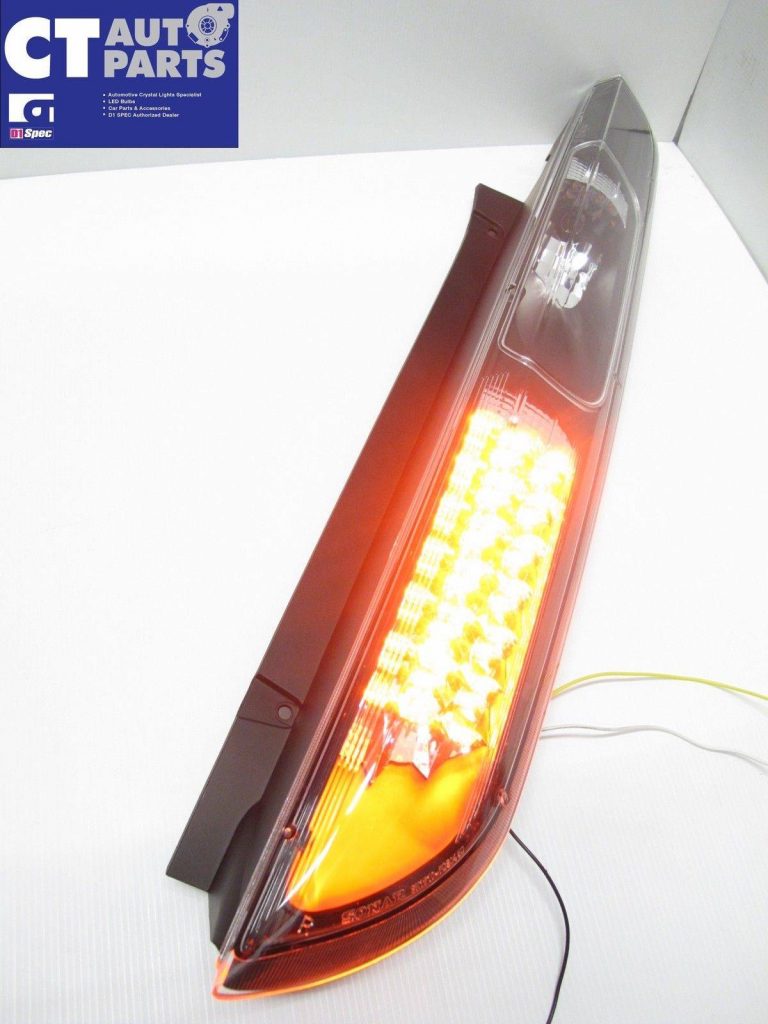 Black LED Tail Lights for 04-07 Ford Focus XR5 ZETEC-3986