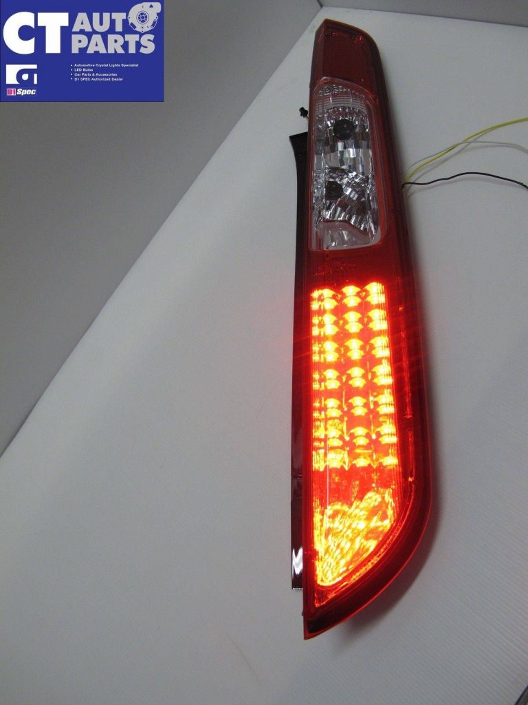 Black LED Tail Lights for 04-07 Ford Focus XR5 ZETEC-3984