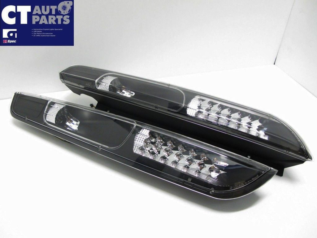 Black LED Tail Lights for 04-07 Ford Focus XR5 ZETEC-3982