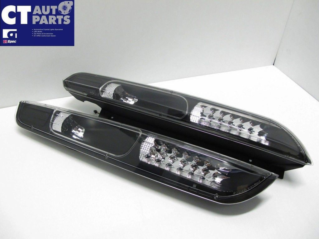 Black LED Tail Lights for 04-07 Ford Focus XR5 ZETEC-3980