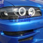 Black Bumper Lights for 92-97 SUBARU IMPREZA WRX STI GC8 -386