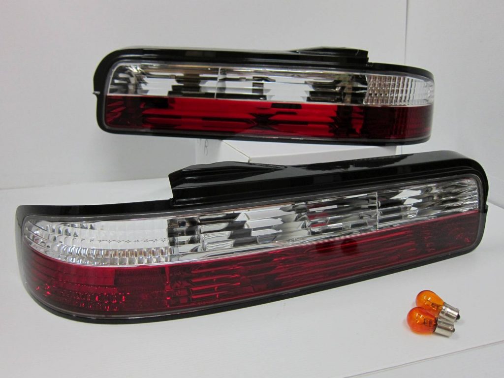 DMAX Clear Red Tail lights for Nissan Silvia S13 CA18DET SR20DET-4668