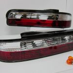 DMAX Clear Red Tail lights for Nissan Silvia S13 CA18DET SR20DET-4668