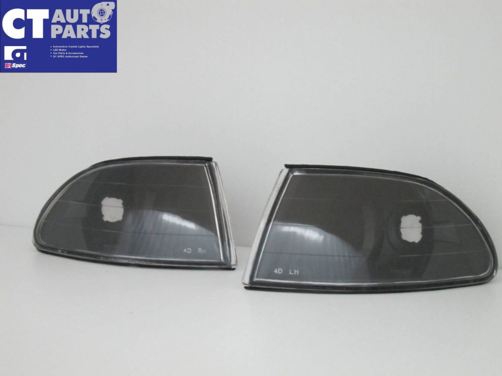 JDM Black Corner Indicator Lights for 92-95 HONDA CIVIC EG 4 Door Sedan-426