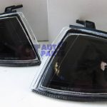 JDM Black Front Corner lights Signal lights for 92-96 Honda Prelude H22A -3302