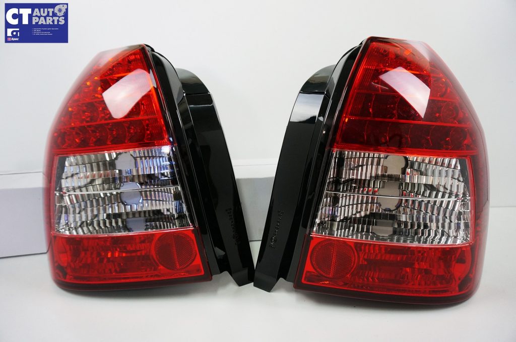 JDM Clear Red LED Tail light for 96-01 Honda Civic EK Hatch Vti PRE ORDER for Harvey-8099