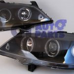 Black LED Angle Eye Projector Headlights for 98-04 Holden Astra G TS -2948