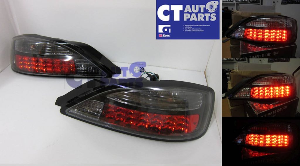 Smoked Black LED Tail light 99-02 Nissan Silvia 200SX S15 Spec R YASHIO STYLE-458