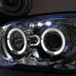 Clear LED Angle Eyes Projector Headlight for 03-05 SUBARU IMPREZA WRX RX STI GD -2752