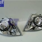 Crystal Clear Corner Signal indicator light for 98-01 BMW E46 3 Series 4D Sedan -0