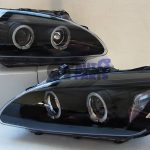 BLACK LED Projector Angle Eye Headlights for 99-03 HONDA S2000 AP1-3362