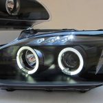 BLACK LED Projector Angle Eye Headlights for 99-03 HONDA S2000 AP1-3361