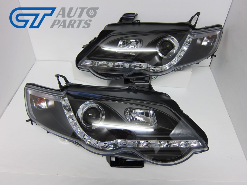 DRL LED Head Lights for Ford Falcon FG Sedan FPV Ute XR6 TURBO XR8 GS Series 1-0