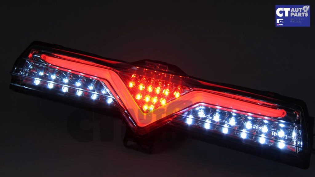 VALENTI Red Full LED Reverse Fog Lights for Toyota FT86 GT GTS Subaru BRZ ZN6-4113