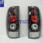 Black Altezza Tail Lights for Ford Falcon BA BF UTE TURBO XR6 XR8-0