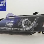 DRL LED Head Lights for 02-06 Ford Falcon BA BF Farimont FPV Sedan Ute-0