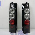 JDM Black ALtezza Tail lights for 04-19 Toyota Hiace VAN -6228