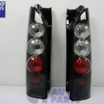 JDM Black ALtezza Tail lights for 04-19 Toyota Hiace VAN -6231