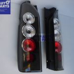 JDM Black ALtezza Tail lights for 04-19 Toyota Hiace VAN -6202