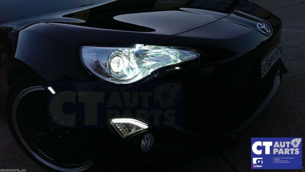 Smoked Black LED Signal Bumper Corner Lights for Toyota 86 GT86 GT GTS-4723