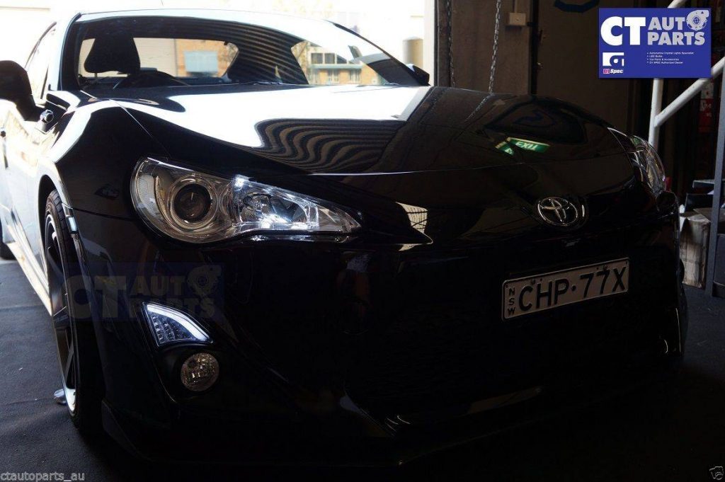 Smoked Black LED Signal Bumper Corner Lights for Toyota 86 GT86 GT GTS-4726