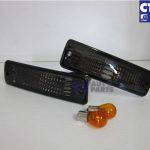 Black Front Bumper Indicators light for Nissan S13 Silvia SR20 DET CA18DET-0