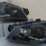 BLACK LED DRL Projector Head Lights for 05-07 Subaru Impreza WRX STi RX -2959