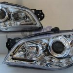 Clear LED DRL Projector Head Lights for 05-07 Subaru Impreza WRX STi RX -2963