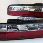 Clear Red LED Tail Lights Nissan Silvia S13 CA18DET SR20DET "" LED ""-2701