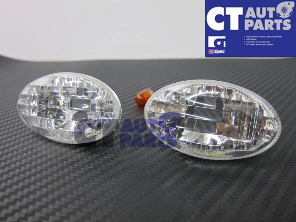 Crystal Clear Side indicators Side markers Fender light for 00-02 SUBARU IMPREZA WRX -2476