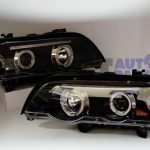 00-03 BMW X5 E53 LED Angel-Eyes Projector HeadLight-0