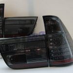 BMW X5 E53 Smoked Black LED Tail Lights 99-02 Taillight-2603