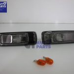 91-98 NISSAN SILVIA 180SX RPS13 black side marker indicator-0