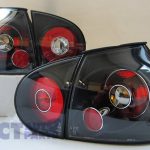 Black Altezza Tail Lights VW GOLF V 03-08 GTi R32 ABT Taillight-3108