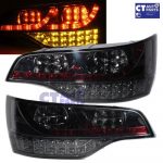 Smoked LED Tail Lights AUDI Q7 05-10 Taillight RS QUATTRO FSi TDI-2821