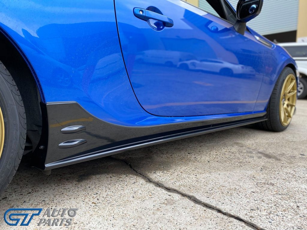 STI Style Side Skirt for 2012-2019 Subaru BRZ Toyota GT86 FT86 GT GTS-0