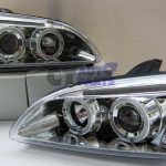 Clear Projector Angel Eye Headlight for 04-08 Ford FOCUS MK2 XR5 ZETE-2971