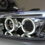 Clear Projector Angel Eye Headlight for 04-08 Ford FOCUS MK2 XR5 ZETE-2973