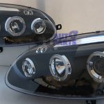 Angel Eyes Projector Halo Head Lights for 03-08 VW GOLF V MK V TDI /GTI / R32-3082