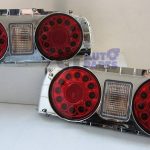 Clear Red LED Tail Lights Nissan Skyline R32 GTST GTR RB25DET RB26DETT-3069