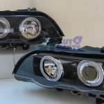 CCFL Angel-Eyes Projector Head Lights BMW X5 E53 00-03 Pre LCI Headlight-3205