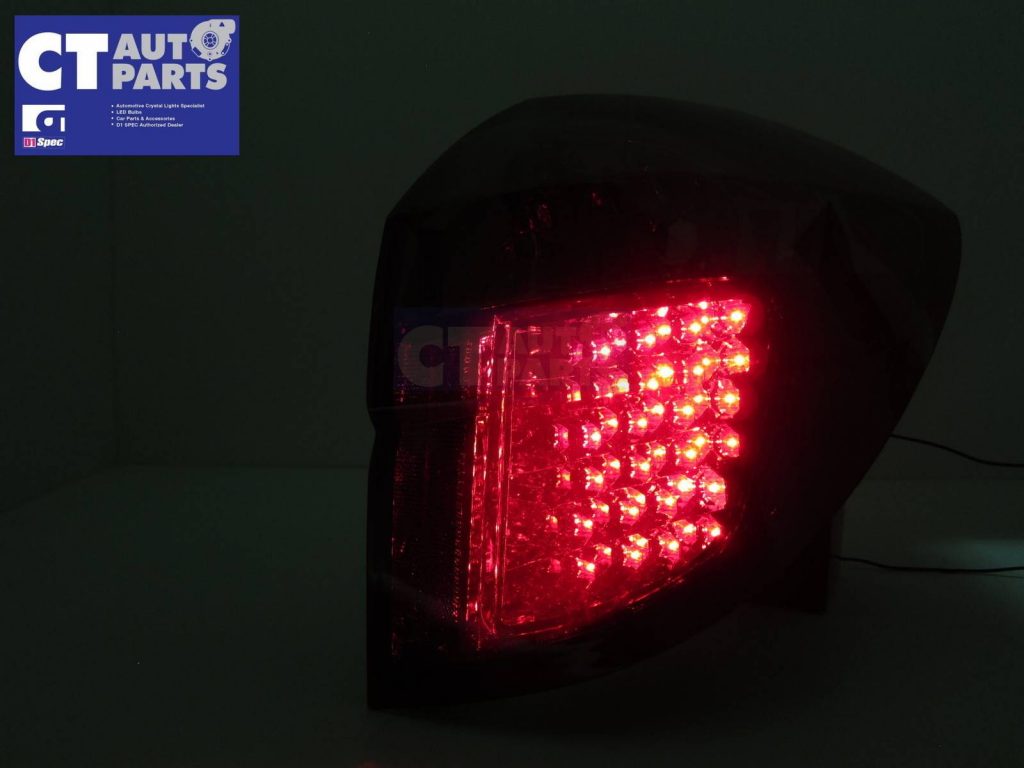 Red Smoked LED Tail light for 03-09 SUBARU Legacy Liberty OutBack-3044