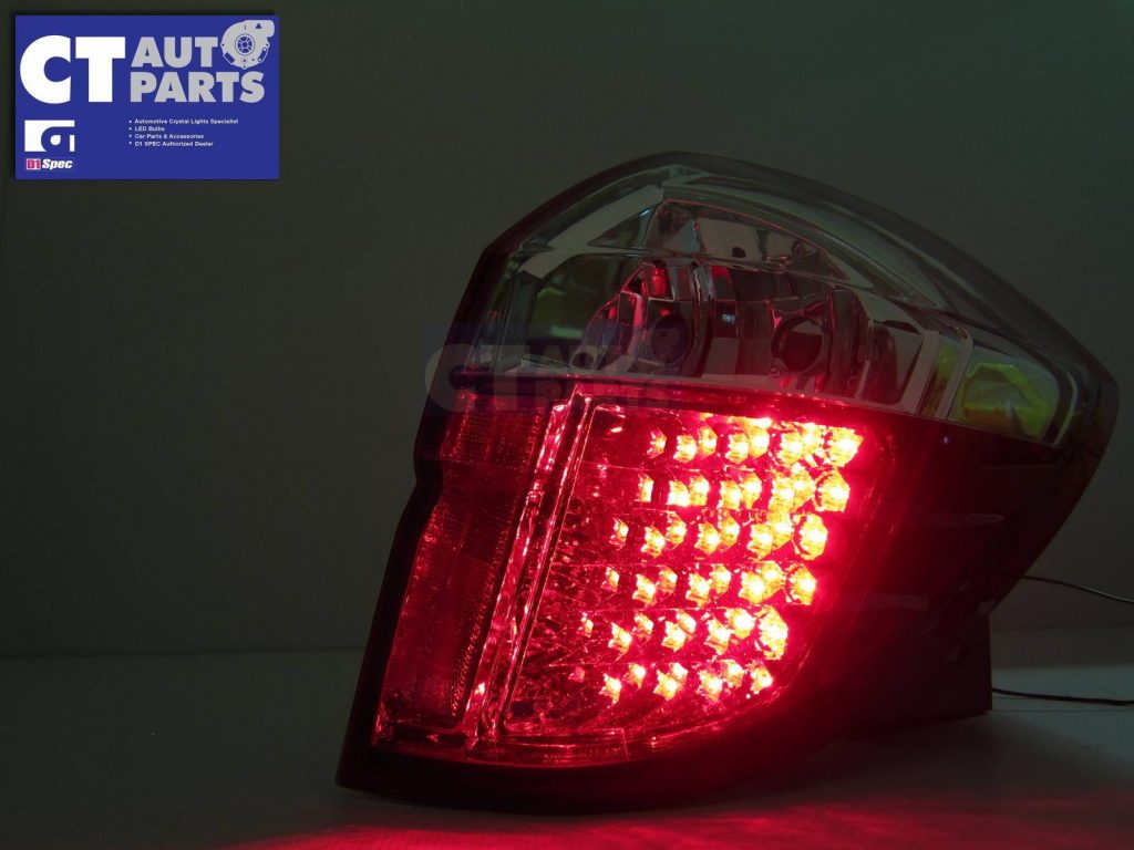 Clear Red LED Tail light for 03-09 SUBARU Legacy Liberty OutBack-3036