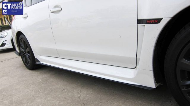 STI Style Side Skirt for 15-21 Subaru WRX STI V1 Premium Matte Black ...