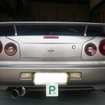 Smoke Red LED Tail Lights Nissan Skyline R34 GTS-T GT-R GT-T RB25DET RB26DETT-5194